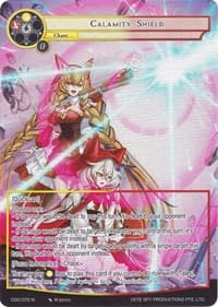 Calamity Shield (Full Art) - Game of Gods - Force of Will card