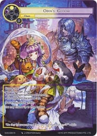 Odin's Gloom (Full Art) - Game of Gods - Force of Will card
