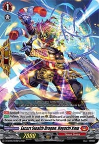 Escort Stealth Dragon, Hayashi Kaze - D-SD06: Mirei Minae -Sealed Blaze Maiden- - Cardfight Vanguard card