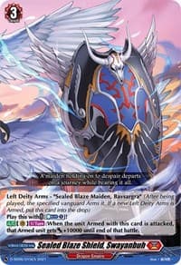 Sealed Blaze Shield, Swayanbuh - D-SD06: Mirei Minae -Sealed Blaze Maiden- - Cardfight Vanguard card