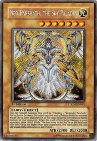 Neo-Parshath, The Sky Paladin - Strike of Neos - YuGiOh card