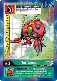 Tentomon (Alternate Art) - Classic Collection - Digimon Card Game card