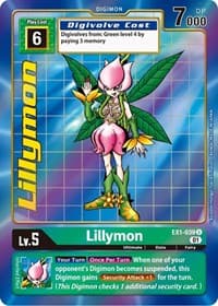 Lillymon (Alternate Art) - Classic Collection - Digimon Card Game card