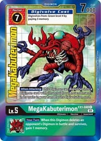 MegaKabuterimon (Alternate Art) - Classic Collection - Digimon Card Game card