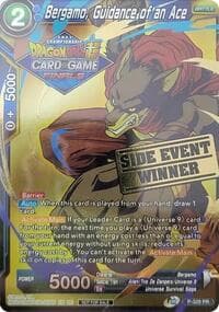 Bergamo, Guidance of an Ace (Championship 2021 Vault Set) (Side Event Winner) - Promotion Cards - Dragon Ball Super: Masters card