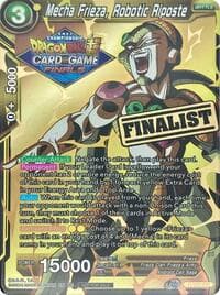 Mecha Frieza, Robotic Riposte (Championship 2021 Vault Set) (Finalist Gold Stamped) - Promotion Cards - Dragon Ball Super: Masters card