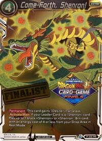 Come Forth, Shenron! (Championship 2021 Vault Set) (Finalist Gold Stamped) - Promotion Cards - Dragon Ball Super: Masters card