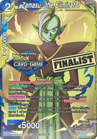 Zamasu, the Eliminator (Championship 2021 Vault Set) (Finalist Gold Stamped) - Promotion Cards - Dragon Ball Super: Masters card