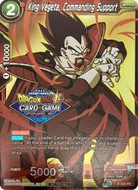 King Vegeta, Commanding Support (Championship Pack 2021 Vault Set) - Promotion Cards - Dragon Ball Super: Masters card