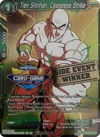 Tien Shinhan, Ceaseless Strike (Championship 2021 Vault Set) (Side Event Winner) - Promotion Cards - Dragon Ball Super: Masters card