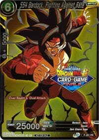 SS4 Bardock, Fighting Against Fate (2021 Tournament Pack Vault Set) - Promotion Cards - Dragon Ball Super: Masters card