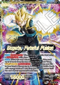 Son Goku & Vegeta // Gogeta, Fateful Fusion (2021 Championship Top 16) - Tournament Promotion Cards - Dragon Ball Super: Masters card