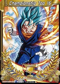 Championship Final 2021 Merit Card (Top 16) - Tournament Promotion Cards - Dragon Ball Super: Masters card