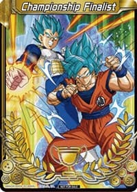 Championship Final 2021 Merit Card (Finalist) - Tournament Promotion Cards - Dragon Ball Super: Masters card