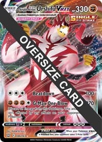 Single Strike Urshifu VMAX - Jumbo Cards - Pokemon card