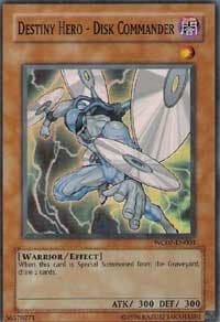 Destiny HERO - Disk Commander - World Championship 2007 - YuGiOh card