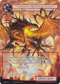 Lovecraft, Dragon of Chaos (Full Art) - Starter Deck: Tales - Force of Will card