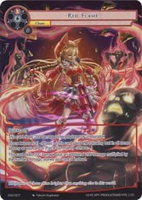 Red Flame (Full Art) - Starter Deck: Tales - Force of Will card