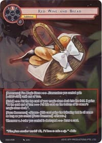 Red Wine and Bread (Full Art) - Starter Deck: Tales - Force of Will card