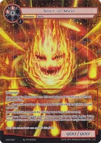Spirit of Ma'at (Full Art) - Starter Deck: Tales - Force of Will card
