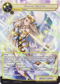Praying Valkyrie (Full Art) - Starter Deck: Villains - Force of Will card