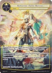 Repeating Faith Revival (Full Art) - Starter Deck: Villains - Force of Will card