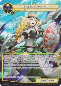 Soldier of Minerva (Full Art) - Starter Deck: Villains - Force of Will card