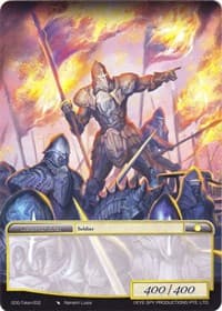 Soldier Token - Game of Gods - Force of Will card