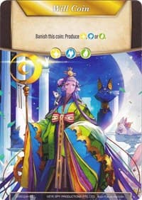 Will Coin - Coin-001 - Kaguya - Game of Gods - Force of Will card