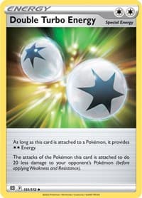 Double Turbo Energy - SWSH09: Brilliant Stars - Pokemon card