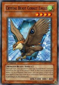 Crystal Beast Cobalt Eagle - Force of the Breaker - YuGiOh card