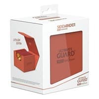 SideWinder XenoSkin 133+ Monocolor Deck Case - Dark Orange - Ultimate Guard Deck Boxes - Deck Boxes card