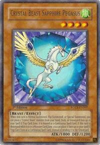 Crystal Beast Sapphire Pegasus - Force of the Breaker - YuGiOh card