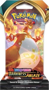 Darkness Ablaze Sleeved Booster Pack - SWSH03: Darkness Ablaze - Pokemon card