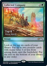 Collected Company (Top 8) - Game Day & Store Championship Promos - Magic: The Gathering card