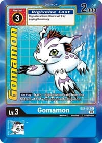Gomamon (Alternate Art) - Classic Collection - Digimon Card Game card