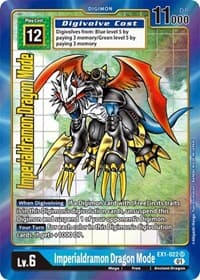 Imperialdramon Dragon Mode (Alternate Art) - Classic Collection - Digimon Card Game card