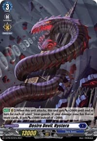 Desire Devil, Hystera - D Promo Cards - Cardfight Vanguard card