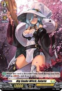Big Snake Witch, Solaria - D Promo Cards - Cardfight Vanguard card
