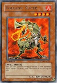 Volcanic Slicer - Force of the Breaker - YuGiOh card