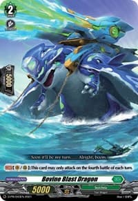 Bovine Blast Dragon - D Promo Cards - Cardfight Vanguard card