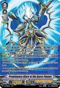 Prominence Glare of the Azure Flames - V Promo Cards - Cardfight Vanguard card