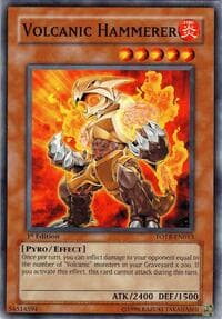 Volcanic Hammerer - Force of the Breaker - YuGiOh card