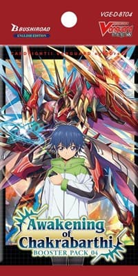 Awakening of Chakrabarthi Booster Pack - D-BT04: Awakening of Chakrabarthi - Cardfight Vanguard card
