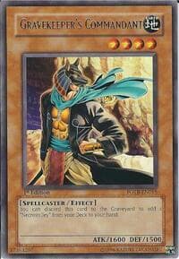 Gravekeeper's Commandant - Force of the Breaker - YuGiOh card