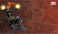 Black Widow Game Mat - Marvel Champions Official Game Mats - Playmats card