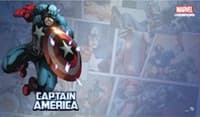 Captain America Game Mat - Marvel Champions Official Game Mats - Playmats card