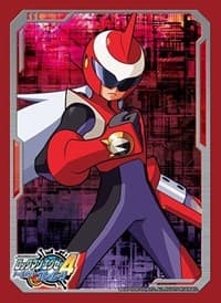 Broccoli Character Sleeve: Megaman Battle Network 4 - Protoman (80 pack) - Broccoli Imported Card Sleeves - Card Sleeves card