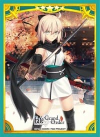 Broccoli Character Sleeve: Fate/Grand Order - Saber/Souji Okita (80 pack) - Broccoli Imported Card Sleeves - Card Sleeves card