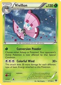 Vivillon - 17/146 (Cosmos Holo) - Blister Exclusives - Pokemon card